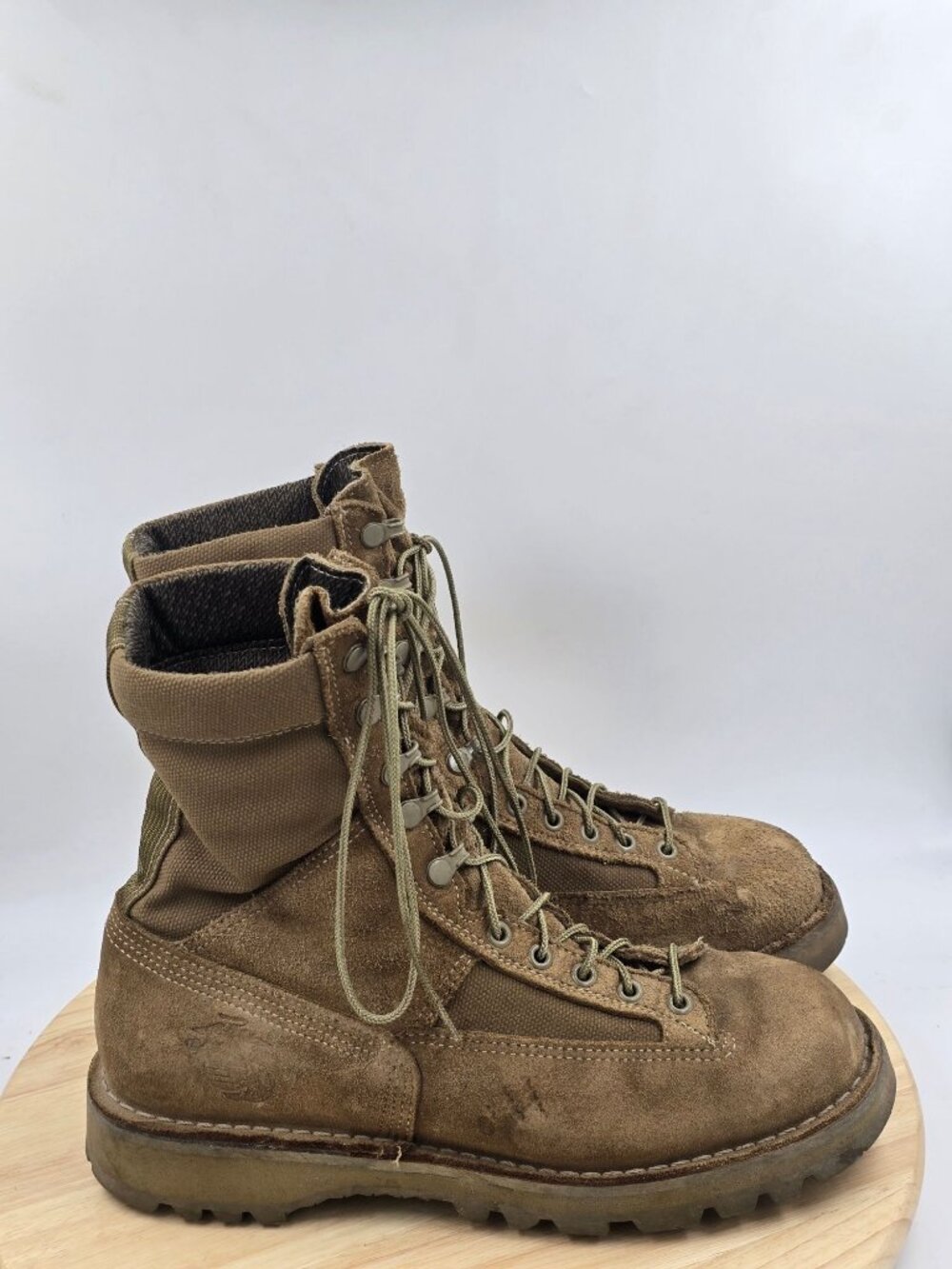 Men's Tactical Lace-Up Brown Boots